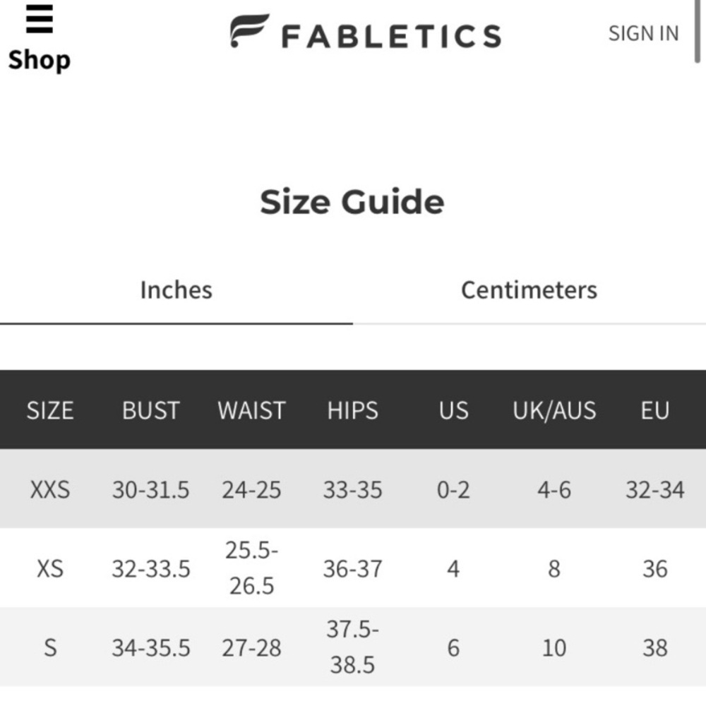 FABLETICS Norwalk Built In Bra Workout Top XS - Picture 10 of 10
